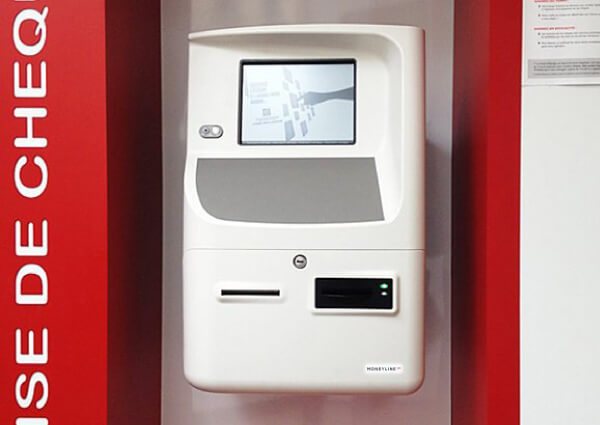Caisse d’Epargne Nord France Europe decided to provide a self-service cheque deposit kiosk for its customers.